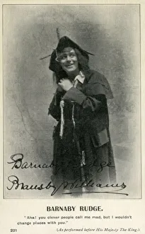 Handwriting Gallery: Barnaby Rudge, theatre production