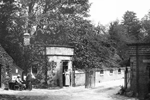 Barnard Prints: Barnard Castle Abbey Bridge Victorian period