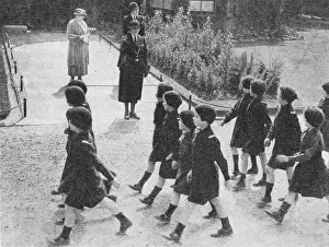 Barnardo s, Barkingside - Brownies with Lady Baden Powell