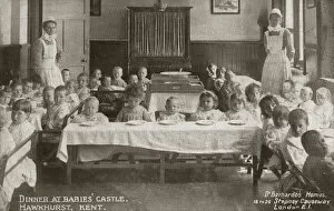 Await Gallery: Barnardos Babies Castle Dinner Time