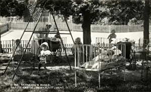 Prams Prints: Barnardos Babies Castle, Hawkhurst - Under trees