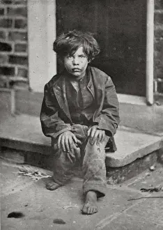 Typical Prints: Barnardos barefoot Street Arab