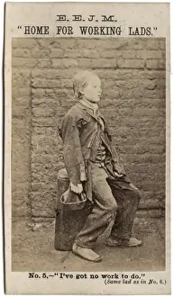 Barnardos before-and-after promotional card No. 5