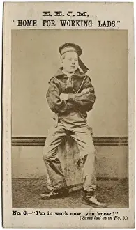 Barnardos Prints: Barnardos before-and-after promotional card No. 6