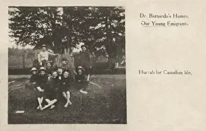 Barnardos Prints: Barnardos Card Promoting Emigration