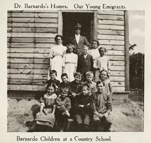 Sending Prints: Barnardos Emigrants in Canada - country school