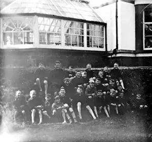 Barnardos group of boys, location unknown