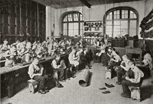 Barnardos Home, Stepney Causeway, London - Shoemakers Shop