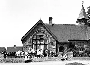 Mexborough Prints: Barnburgh School Mexborough early 1900s