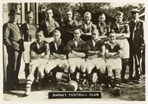 Painter Collection: Barnet FC football team 1936