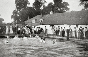 Images Dated 22nd September 2015: Barnet Industrial School Swimming Bath