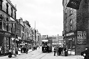 Cheapside Prints: Barnsley Cheapside early 1900s