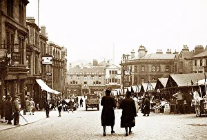 Barnsley Market Hill early 1900s