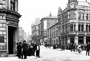 Barnsley Market Hill early 1900s
