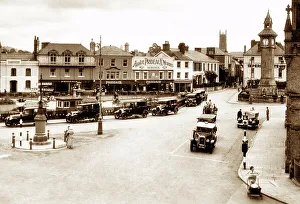 Barnstaple Prints: Barnstaple Square probably 1920s