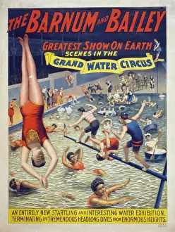 Barnum Prints: The Barnum & Bailey greatest show on earth Scenes in the gra
