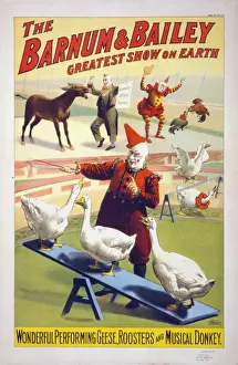 Barnum Prints: The Barnum & Bailey greatest show on earth. Wonderful perfor
