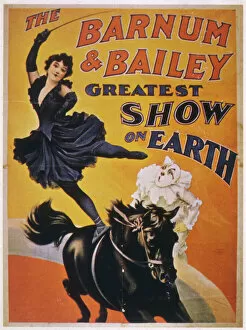 Rider Collection: Barnum & Bailey Poster