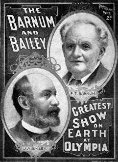 Images Dated 24th October 2004: The Barnum and Bailey Show Programme, 1897