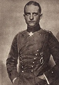 Images Dated 18th August 2011: Baron Manfred von Richthofen, German air ace, WW1