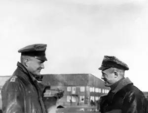 Fellow Prints: Baron von Richthofen and Reserve Lieutenant Klein, WW1