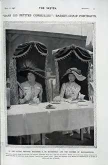 Petites Prints: Baroness De Rothschild, Duchess of Marlborough basket chairs