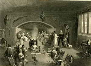 The Barons Hall at Christmas