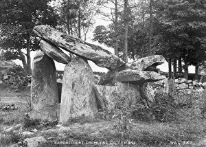 Cromlech Prints: Baronscourt Cromlech, Co Tyrone