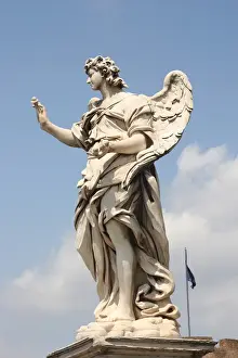 Baroque Art. Angel. Statue. Work by Giamlorenzo Bernini, 16
