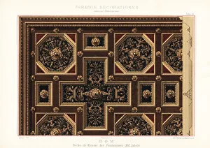 Baroque ceiling, Monastery of the Penitenzieri, 16th century