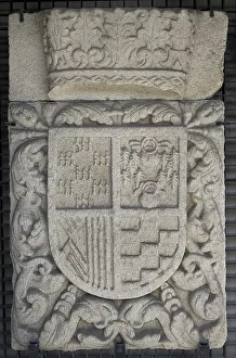 Duchy Prints: Baroque coat of arms of the Duke of Uceda, 17th century