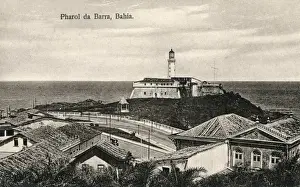 Bahia Prints: Barra Lighthouse at Bahia, Salvador, Brazil