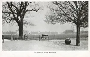 New Images From The Grenville Collins Collection Prints: The Barrack Field, Woolwich Barracks, southeast London