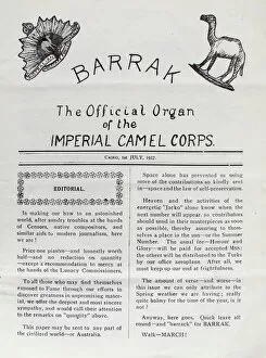 Images Dated 24th November 2012: Barrak - The Camel Corps Review