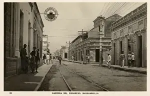 Colombian Prints: Barranquilla, Colombia - Carrera del Progreso