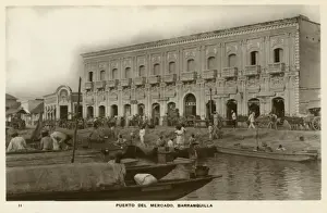 Colombian Prints: Barranquilla, Colombia - The Port Market
