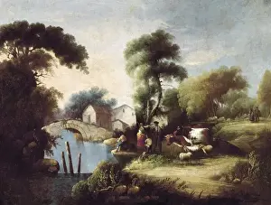 Cf9 Z Prints: BARRON Y CARRILLO, Manuel (1814-1884). Landscape