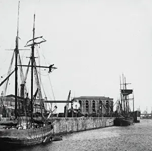 Furness Prints: Barrow-in-Furness Devonshire Docks Victorian period