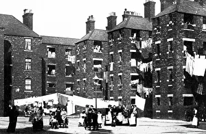 Barrow Prints: Barrow-in-Furness Egerton Buildings early 1900s