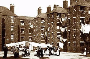 Barrow-in-Furness Egerton Buildings early 1900s