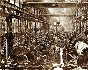 Barrow-in-Furness Vickers Shipyard early 1900s