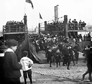 Barrow-in-Furness to Walney Island Ferry early 1900s