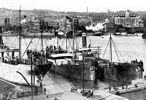 Barry Prints: Barry Dock early 1900's