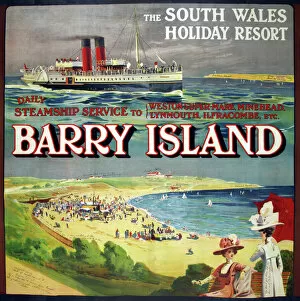 Wales Gallery: Barry Island poster