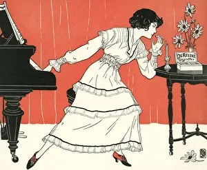 Multi Prints: Two Bars Rest - Woman smoking, 1917