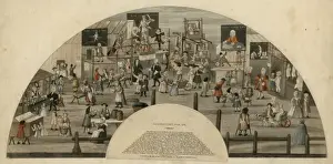 Sellers Prints: Bartholomew Fair (1721)