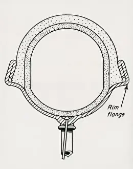 Bartlett Prints: ?Bartlett Rim? bicycle tyre