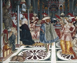 Italia Collection: BARTOLO, Domenico di. History of the Spedale