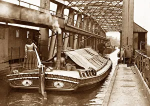 Barton Aqueduct over the Manchester Ship Canal