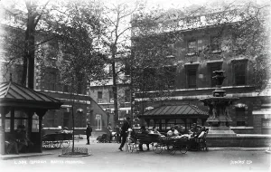 Showcasing Prints: Barts Hospital Courtyard
